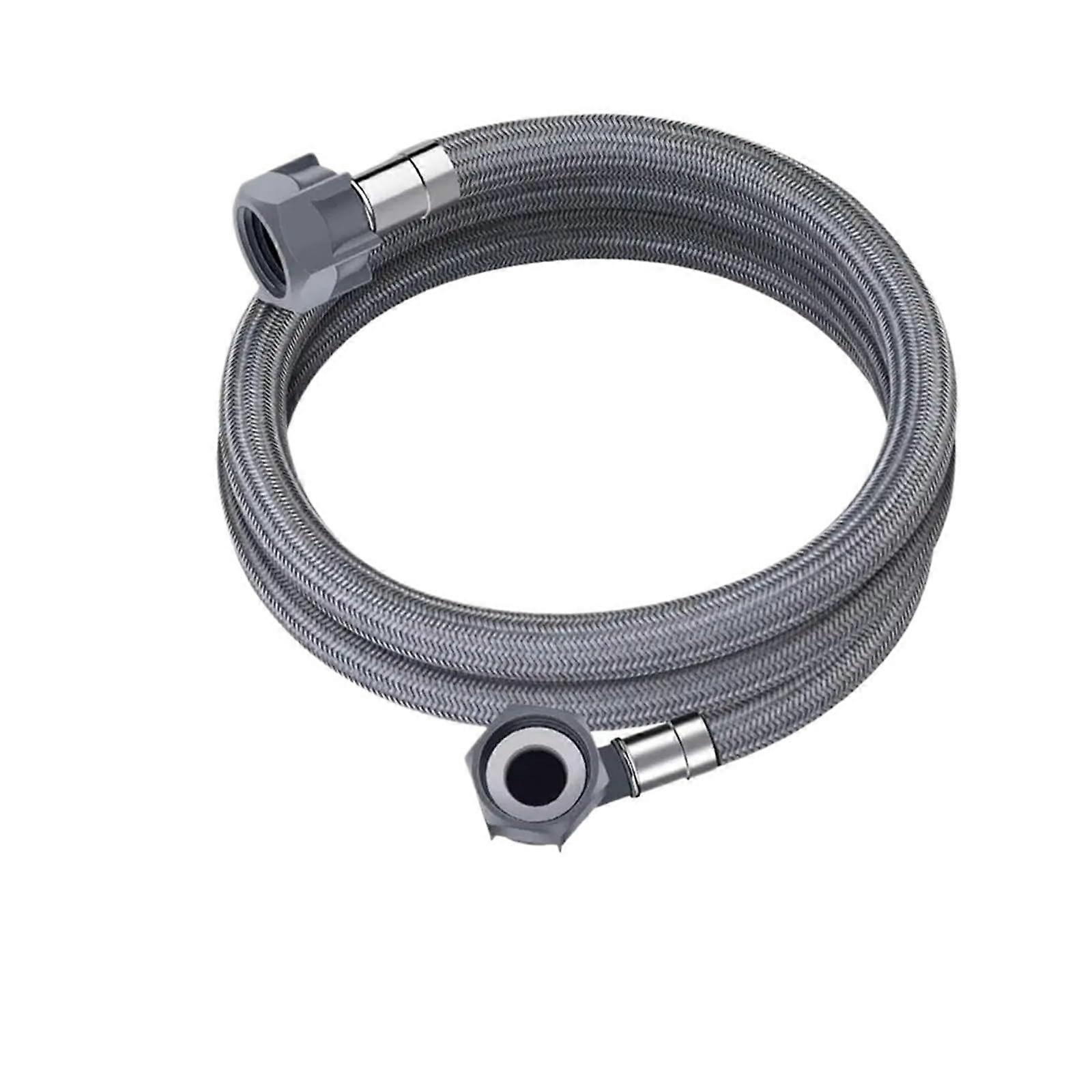 Universal Washing Machine Inlet Hose 1.5m Flexible Corrugated Water Pipe Replacement