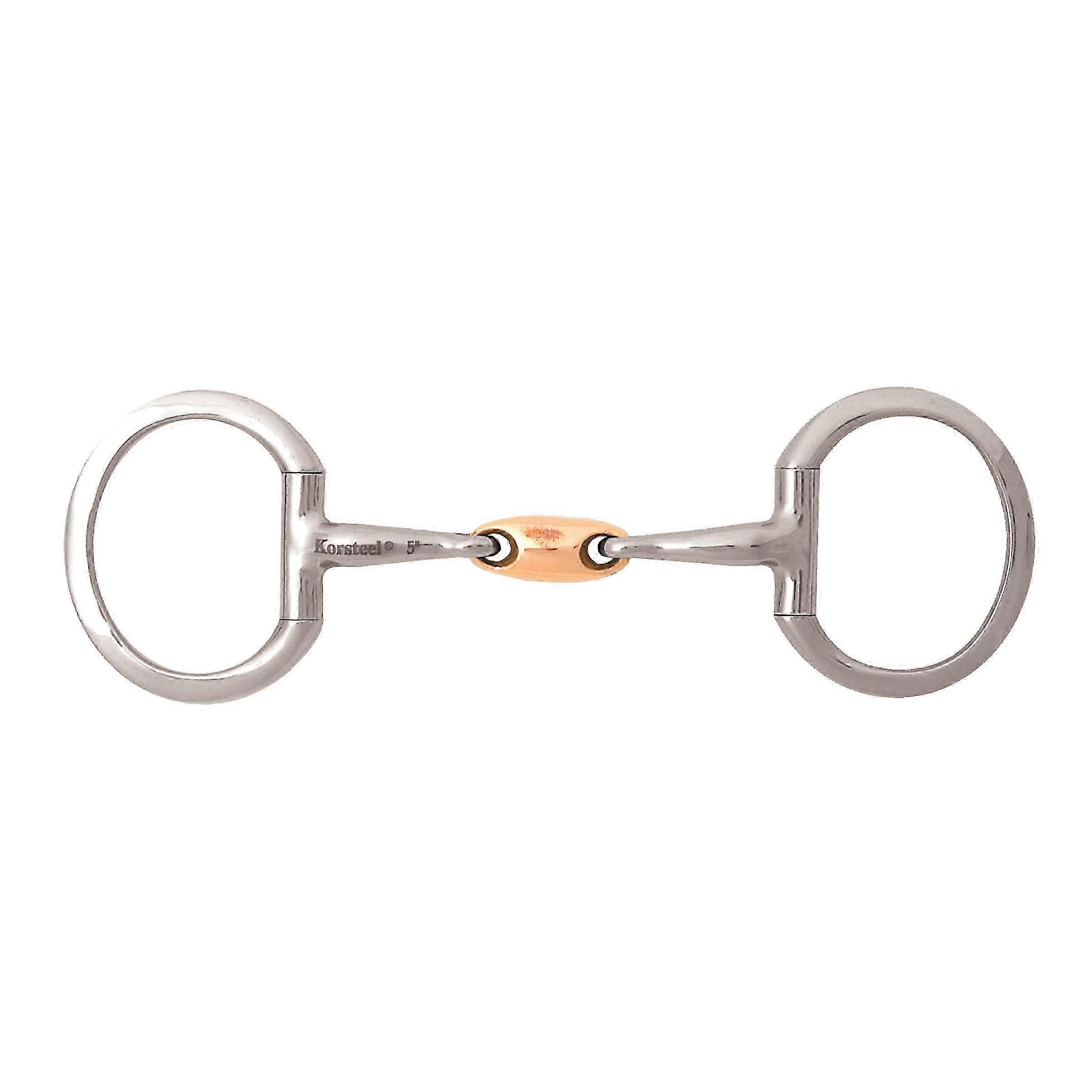 2026 JP Stainless Steel Copper Oval Link Eggbutt Bit Snaffle