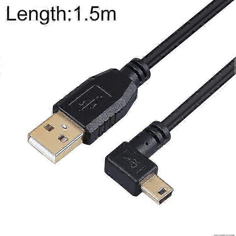 2026 1.5m Elbow Mini 5 Pin to USB 2.0 Camera Extension Data Cable
