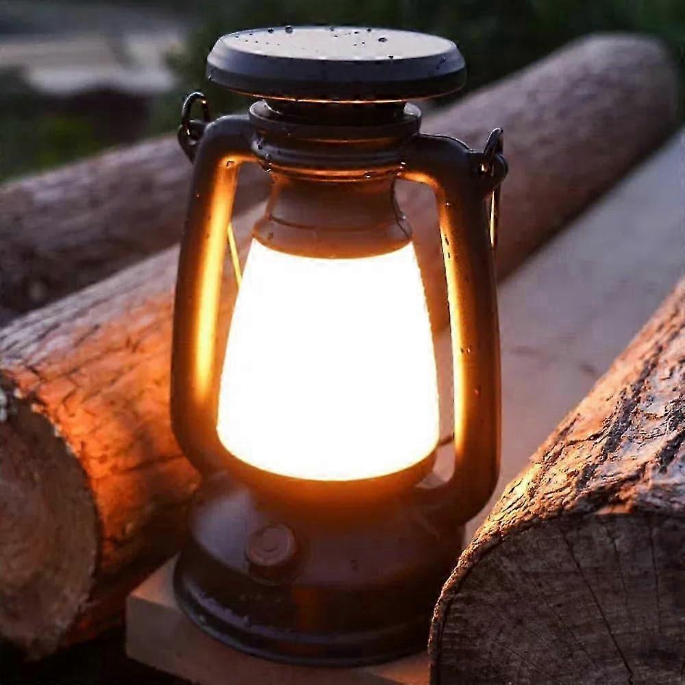 2026 Solar Camping Lantern, 3 Lighting Modes, Camping Essentials, Infinite Dimming