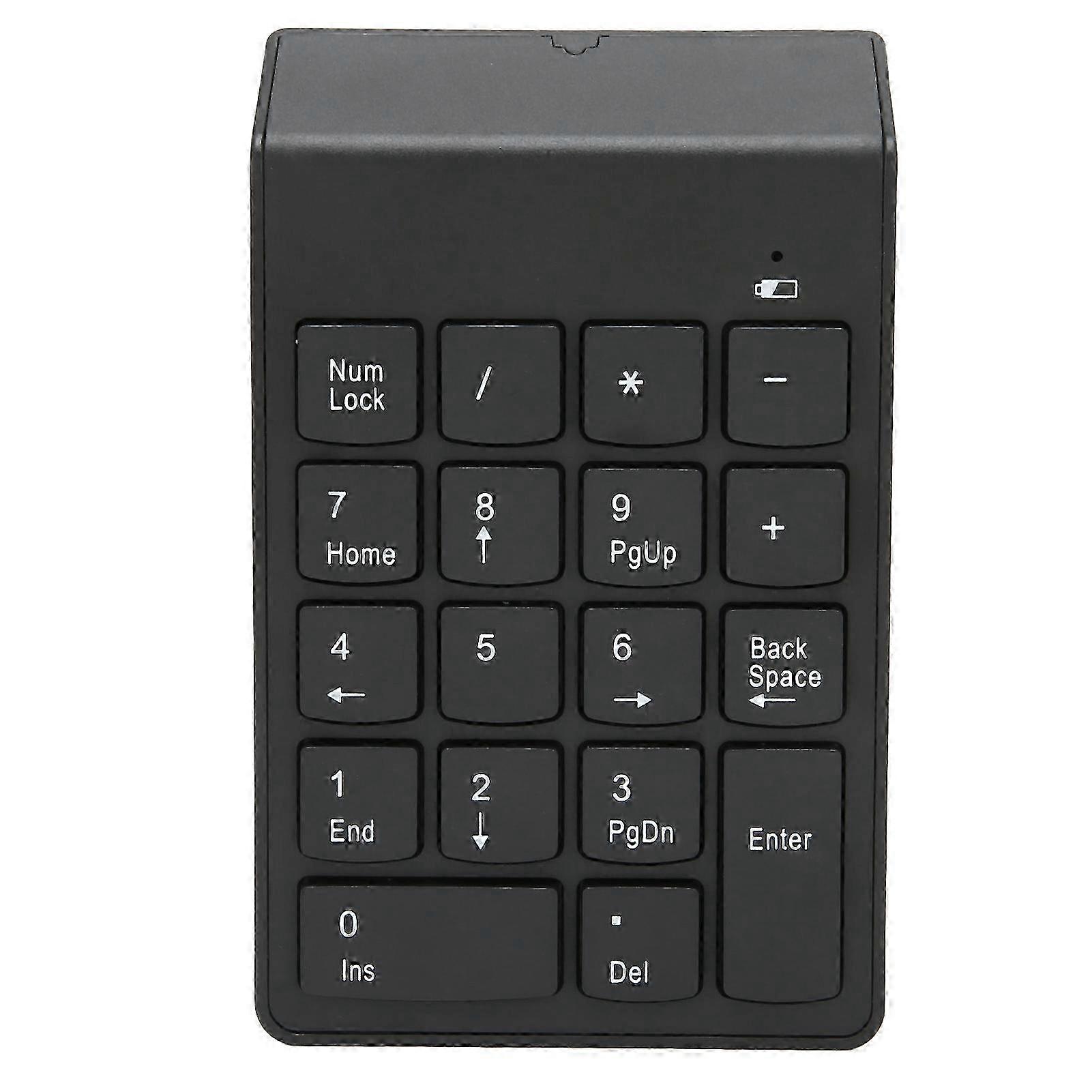 Numeric Keyboard Mini Wireless 18keys 2.4GHz Stable Connection Ergonomic Design Laptop Numpad Numeric Keypad 26-27s