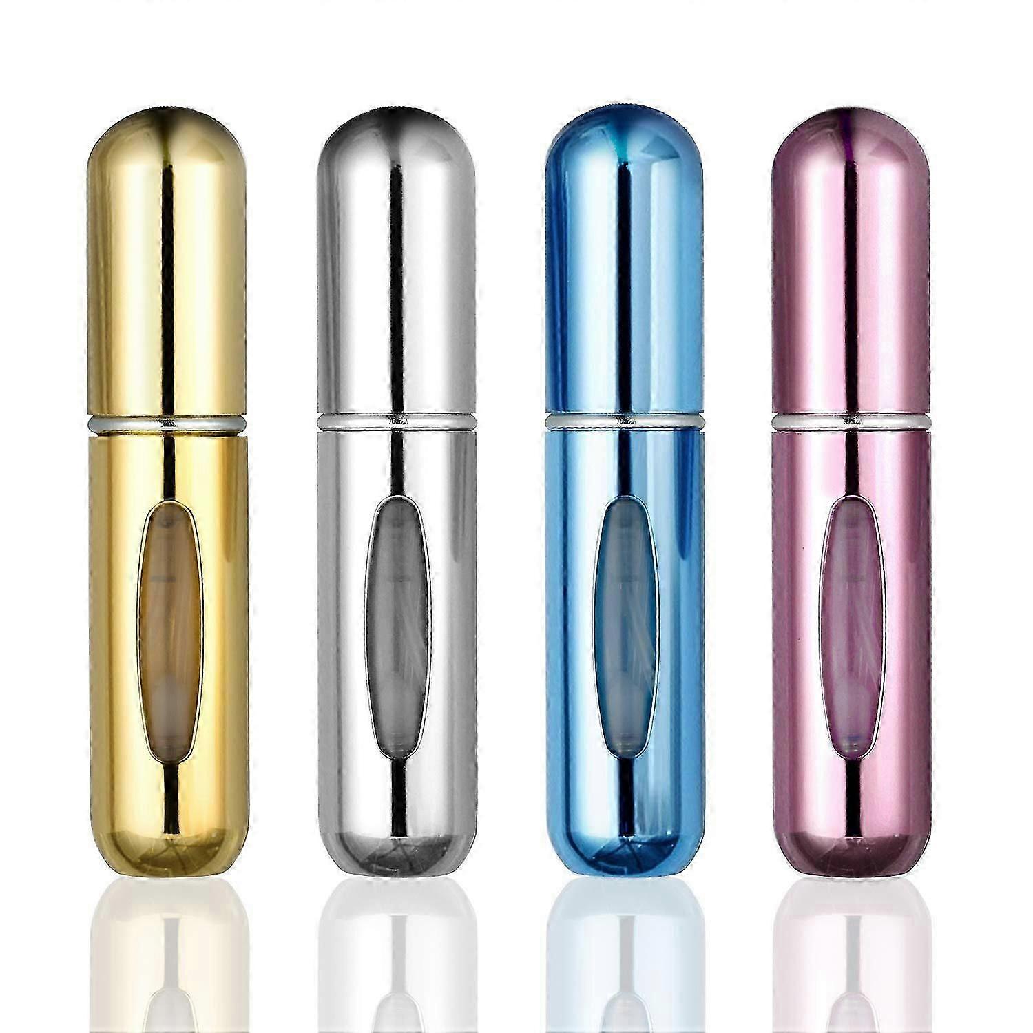 4Pcs Heilwiy 5Ml Perfume Atomizers, Refillable Perfume Atomizers, Perfume Atomizers