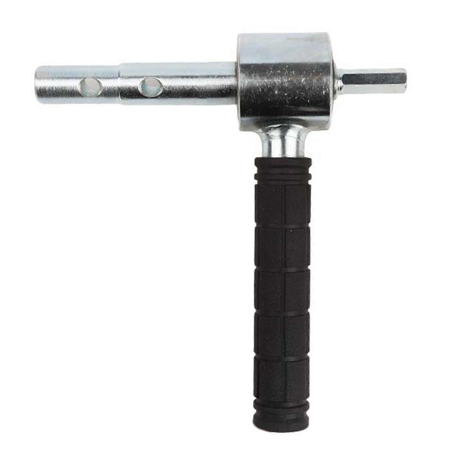 Ice Fishing Drill Bit Adapter Enabling Fast Switching For 18mm And 20mm Bit Featuring Rustproof Construction Multicolor