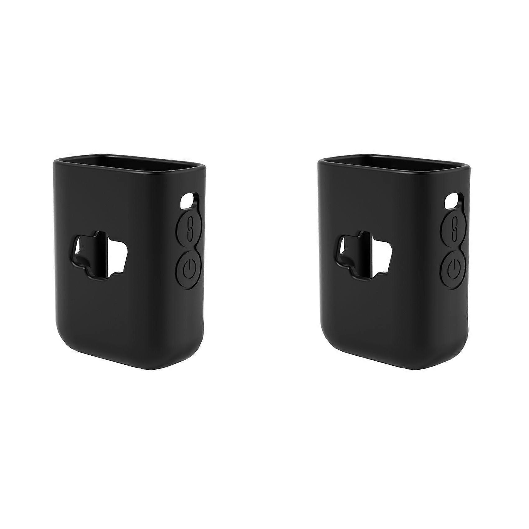 2X for DJI Mic 2 Silicone Protective Case Charging Case Protective Cover Wireless Microphone Scratch-Proof Case