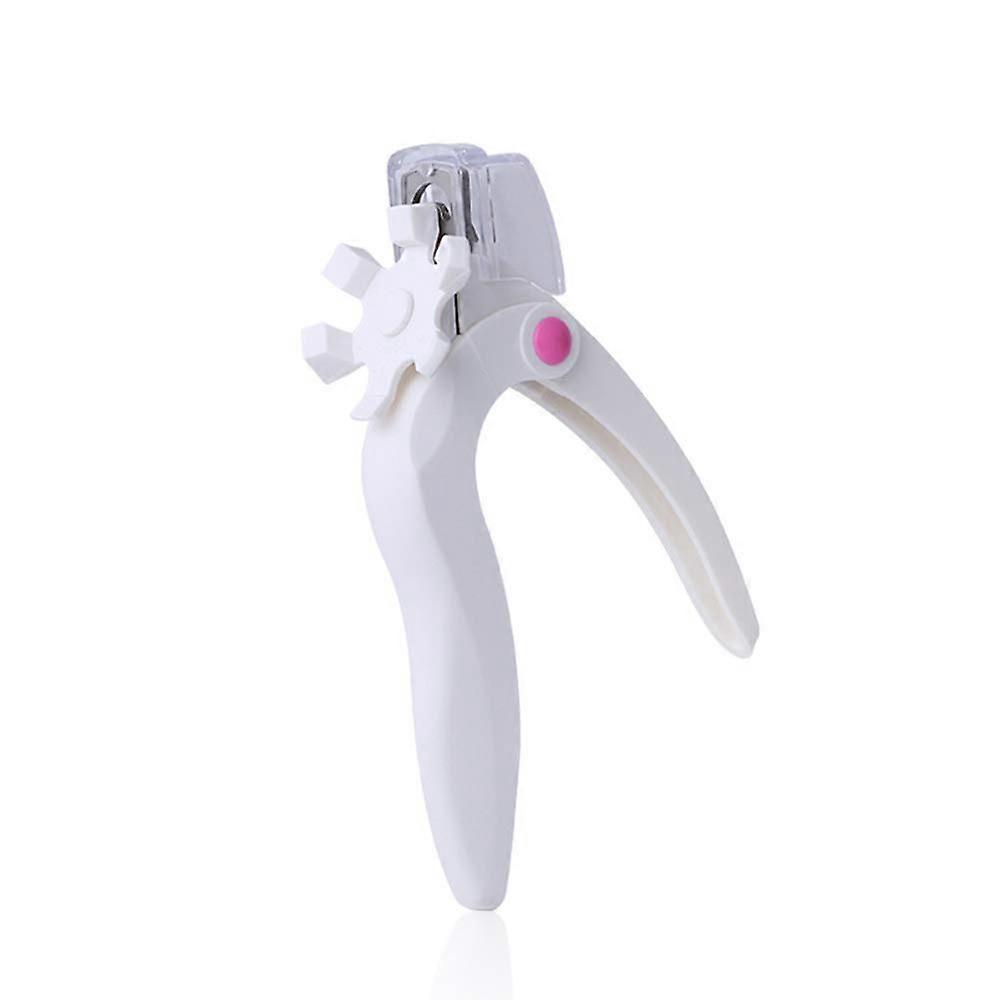 Professional Acrylic Nail Tip Cutter with Precise Cutting for Salon and Home False Nails