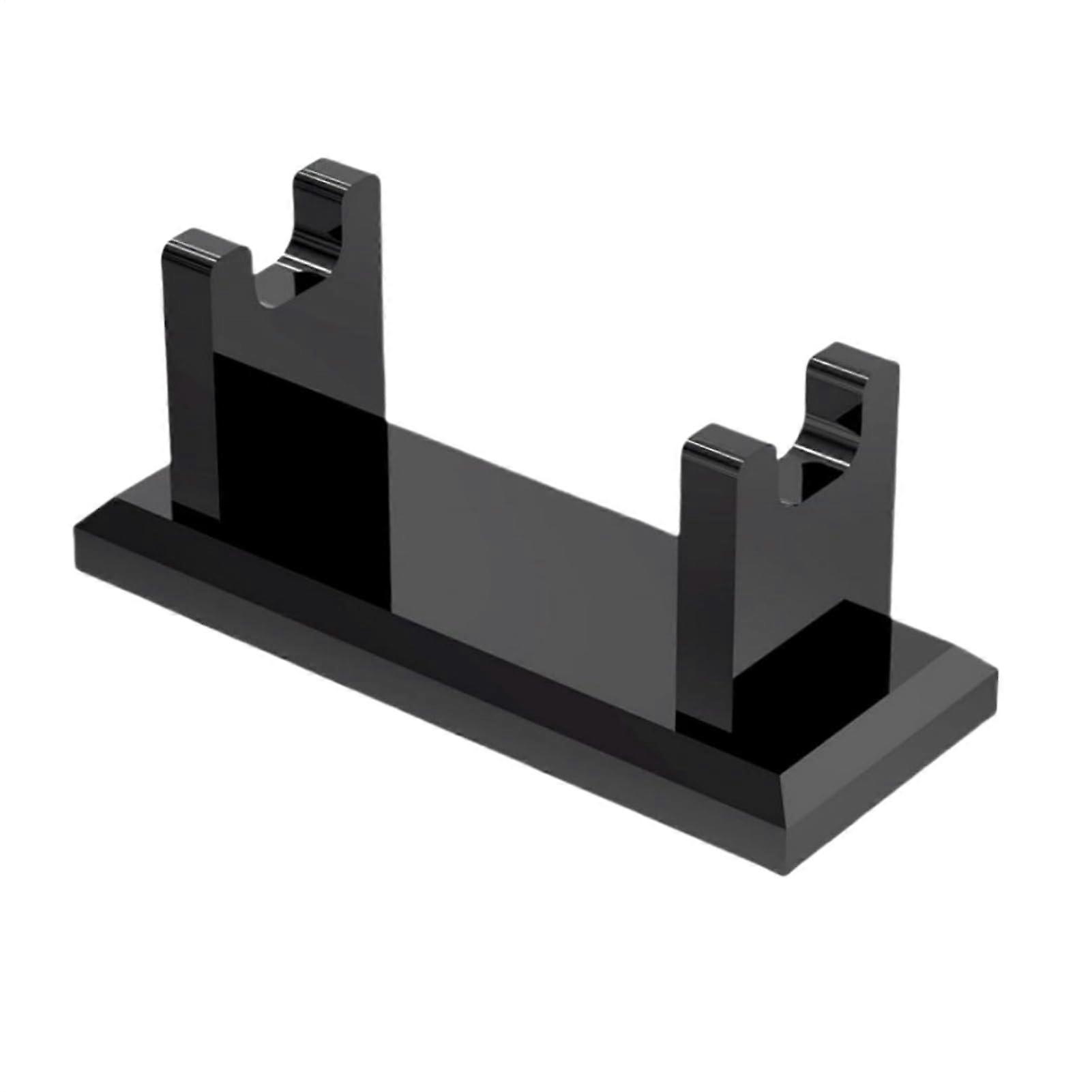 Razor Holder for Shower Acrylic SpaceSaving RustResistant Organizer for Bathroom Counter Black