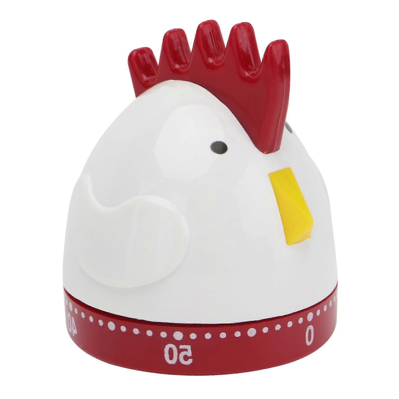 Cute Chicken Mechanical Kitchen Timer for Cooking and Baking, WindUp Manual Design