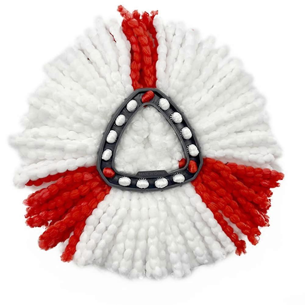 Red Microfiber 360° Rotating  Absorbent Mop Replacement Head for RClean