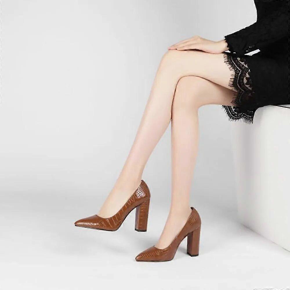 Brune krokodillesko til dame MA-023