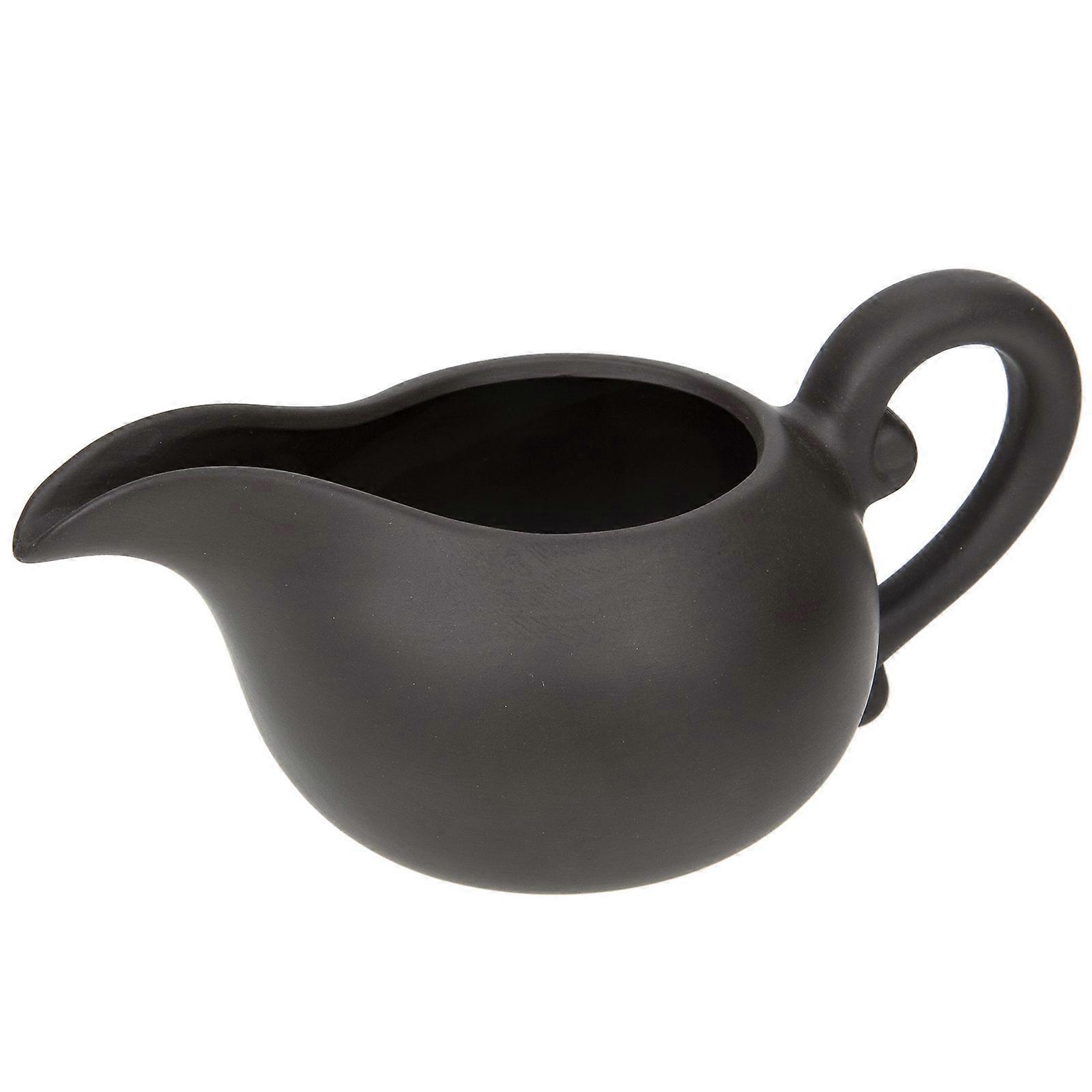 Ceramic Milk Dispenser Retro Milk Kettle Coffee Cream Pitcher Kitchen Supply