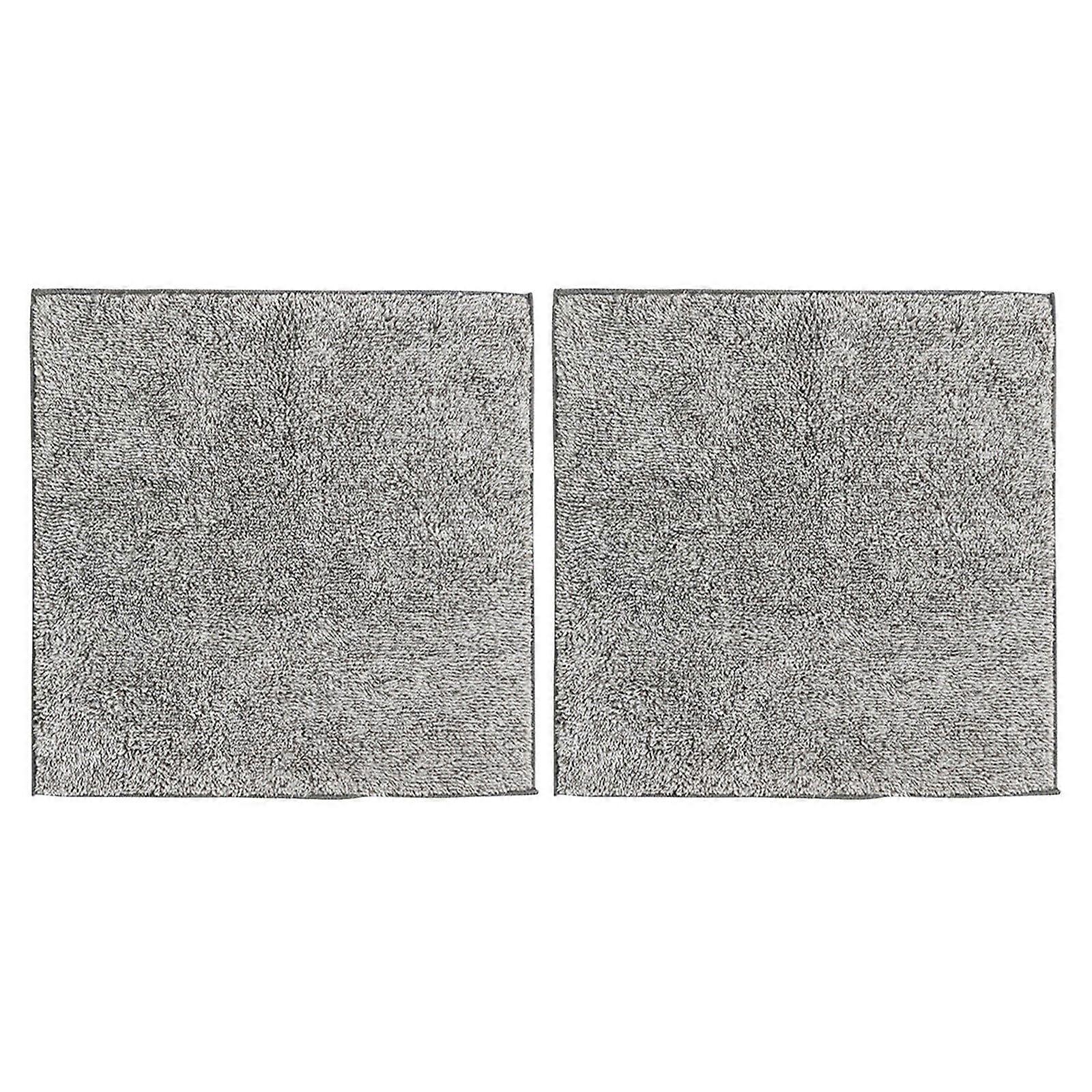 Cleaning Rags Microfiber Cloth 2pc Kitchen Drying Cloths Fleece Reusable Dish