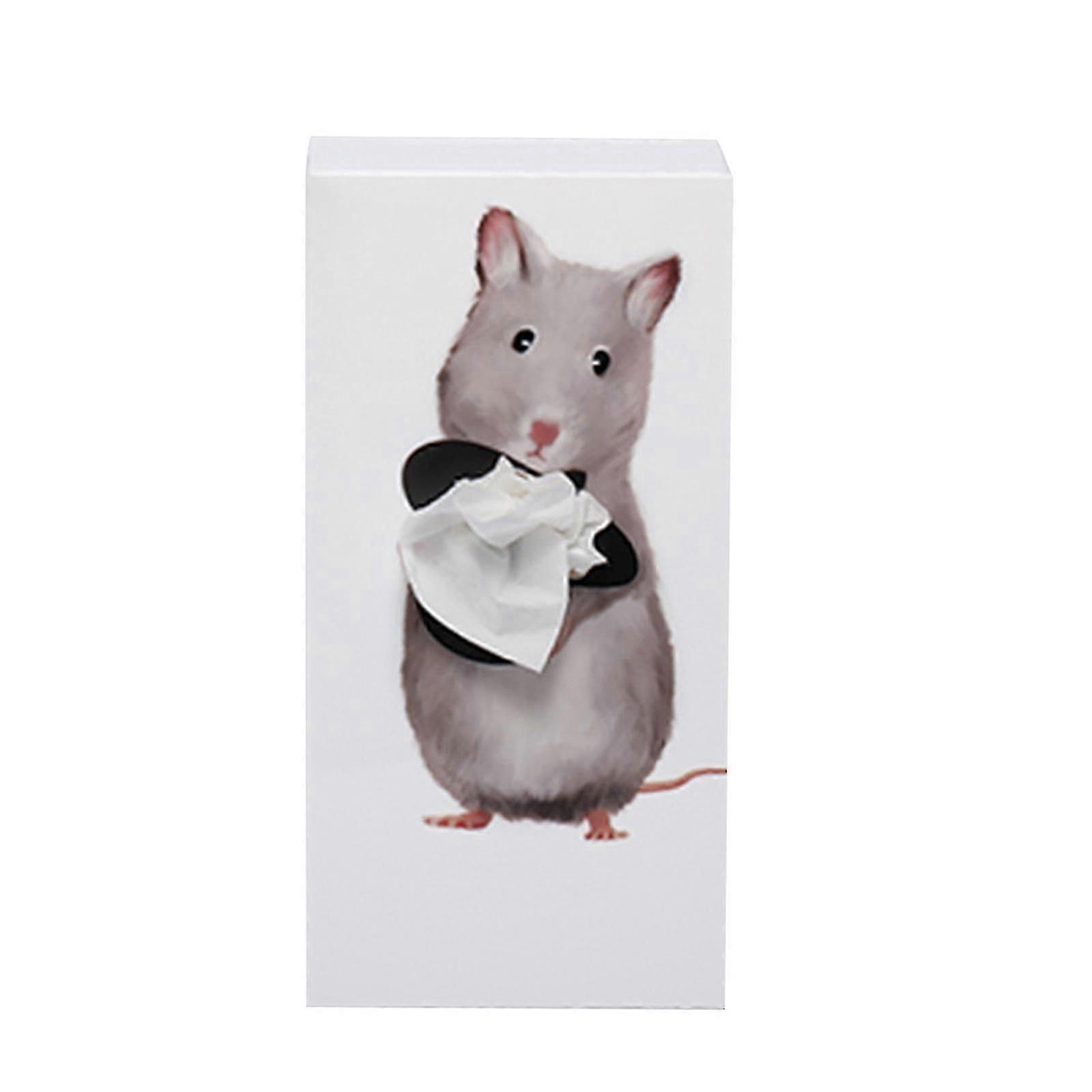 Tissue Box, Smooth Tissue Extraction Without Jamming, Multi-Scene Application, Cartoon Desktop Tissue Box