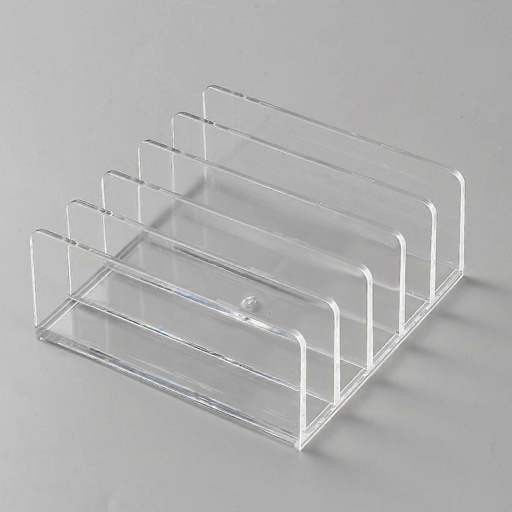 Acrylic Book Stand Clear 128x128x53.5mm 2pcs/set