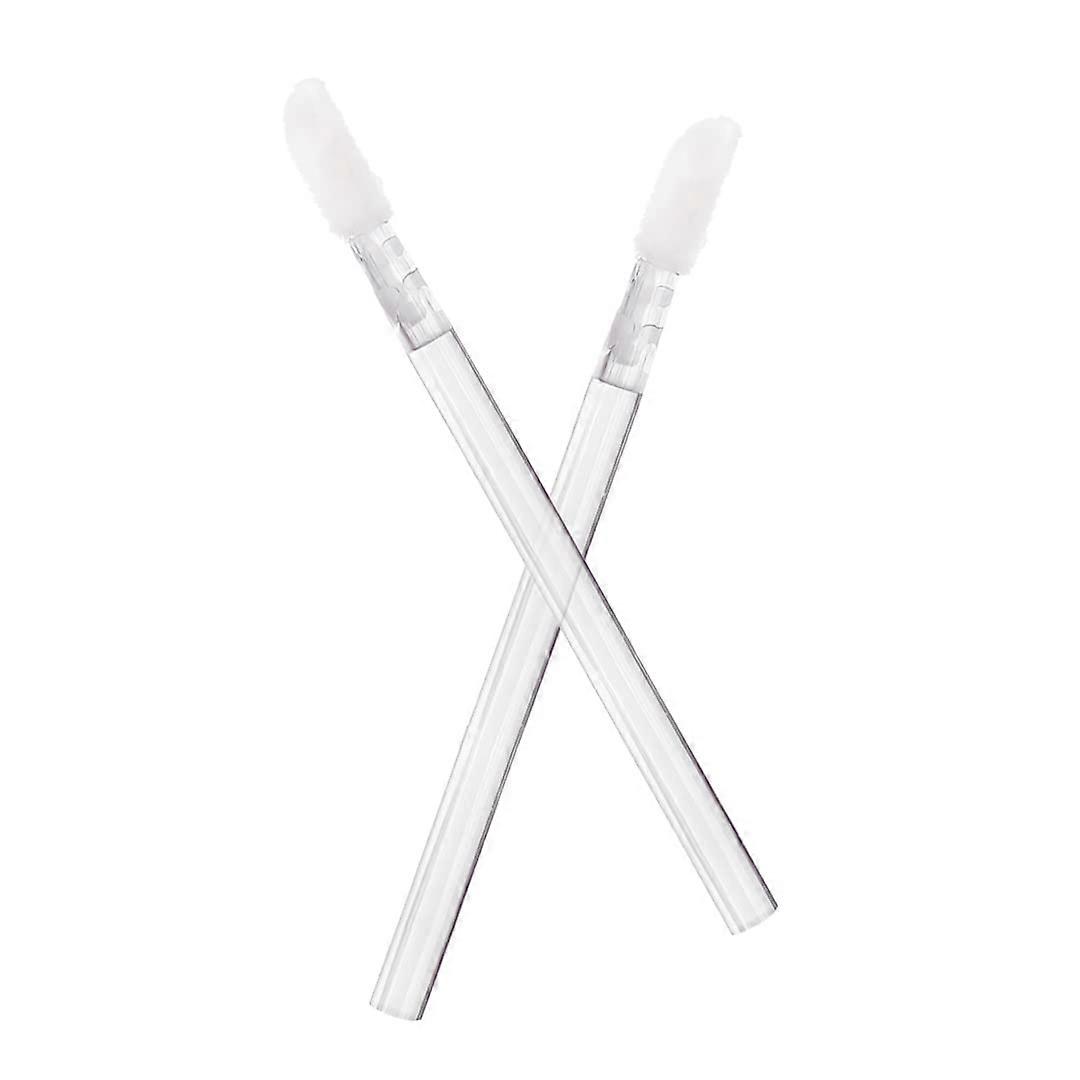 Lip Gloss Applicators with Angled Sponge Tip, Sanitary SingleUse Disposable Makeup Wands, 108 Pack
