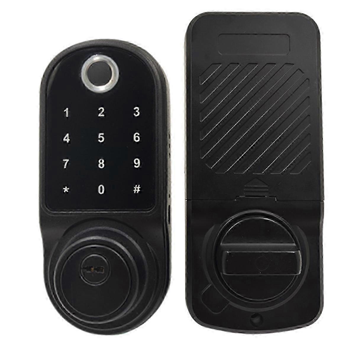 Smart Door Lock Can Be Operated By Fingerprint Sensor, Remote Intercom App, Smart Door Lock