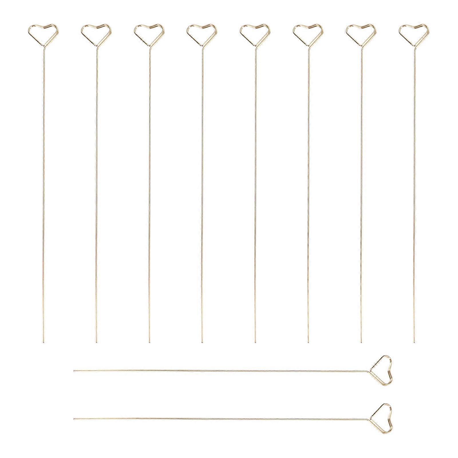 Memo Holder Heart Shape Paper Clips for Decoration 10Pcs Pack