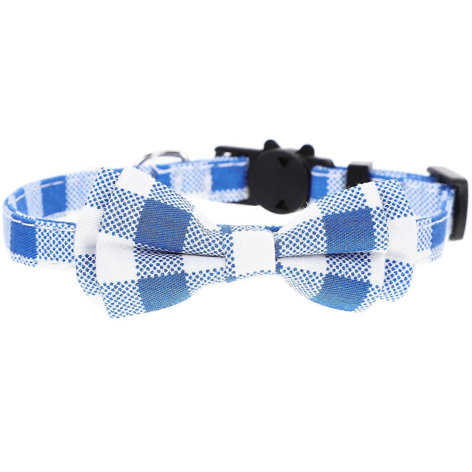 Adjustable Cat Collar with Bell Bowtie Collar for Pets