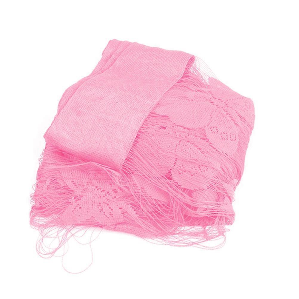 Pink Butterfly Line Curtain Thread Curtain for Window Shielding