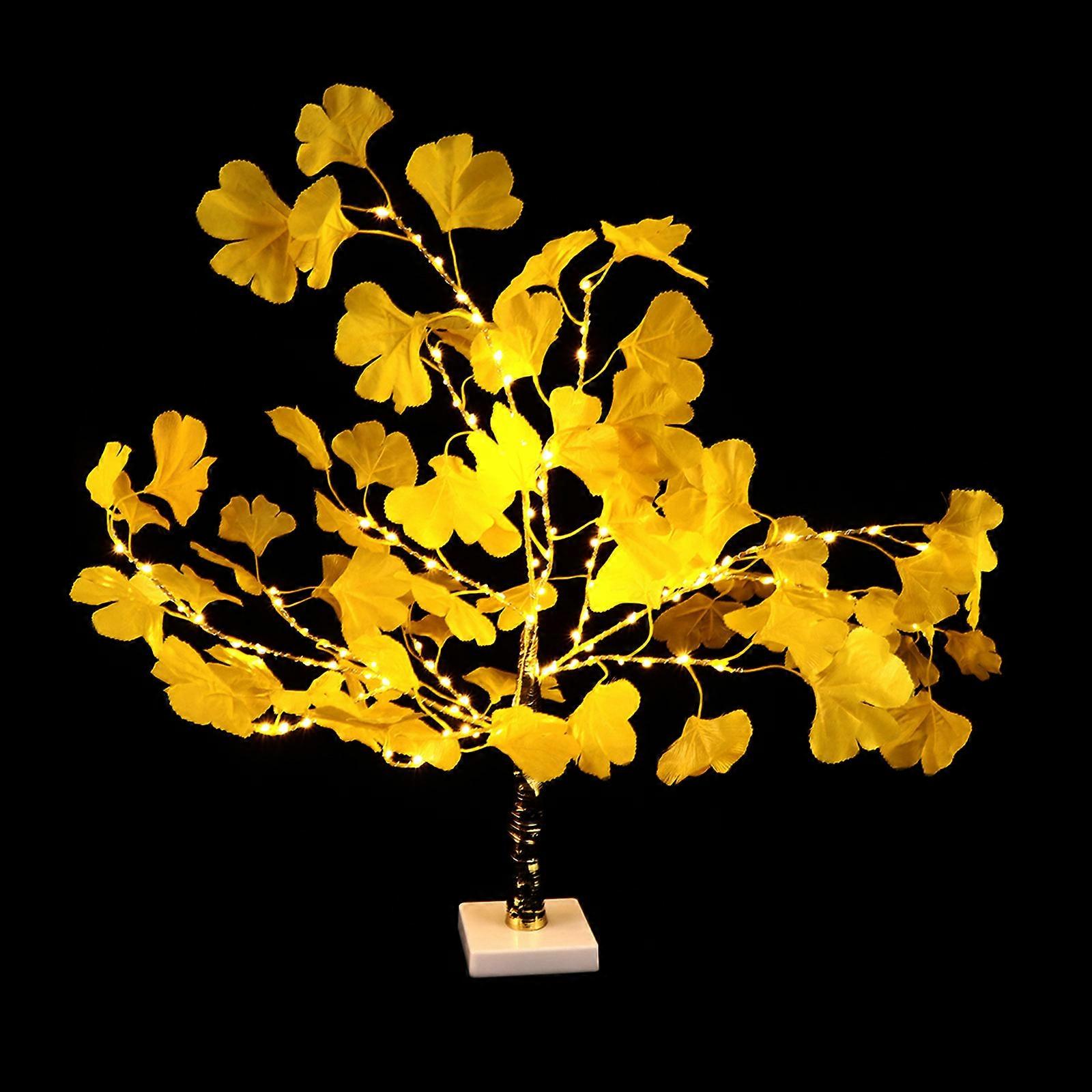 Decorative Warm Light Ginkgo Tree Lamp for 1Pcs Event Lighting