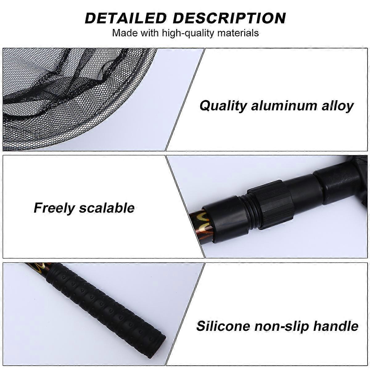 Swimming Pools Net Telescopic Design 60cm Folded Length 1 Set