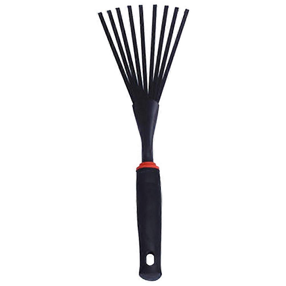 Garden Rake Hand Tool for Weeding Durable Hand Leaf Rake