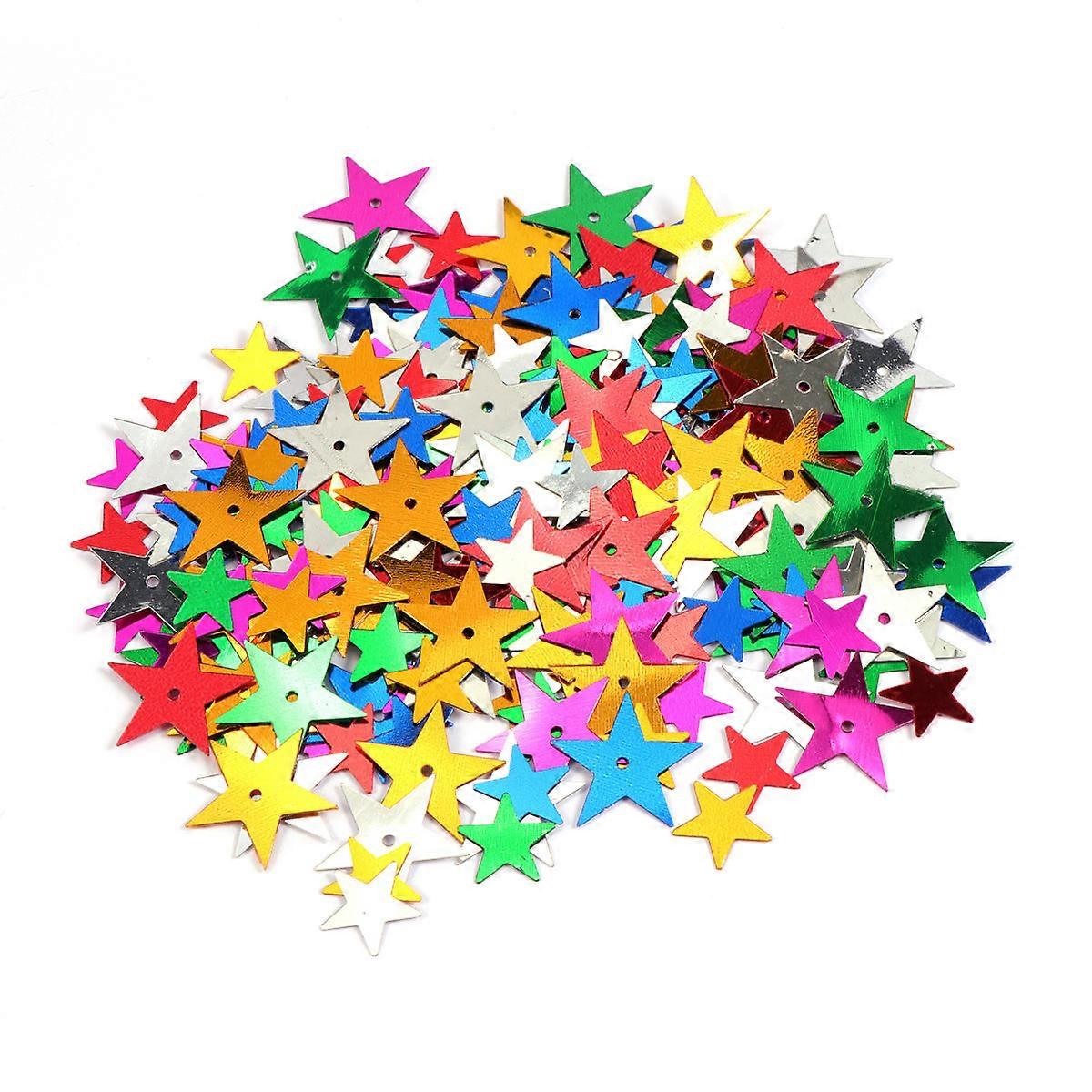 Sequins for Crafts Multi-Shaped Glitter Confetti 30 Grams Colorful