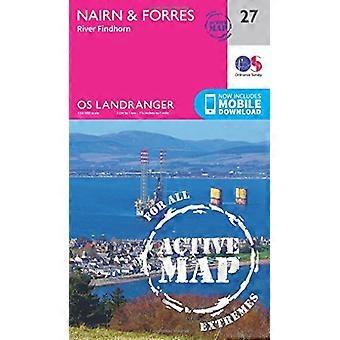 Nairn & Forres, River Findhorn (OS Landranger Map)