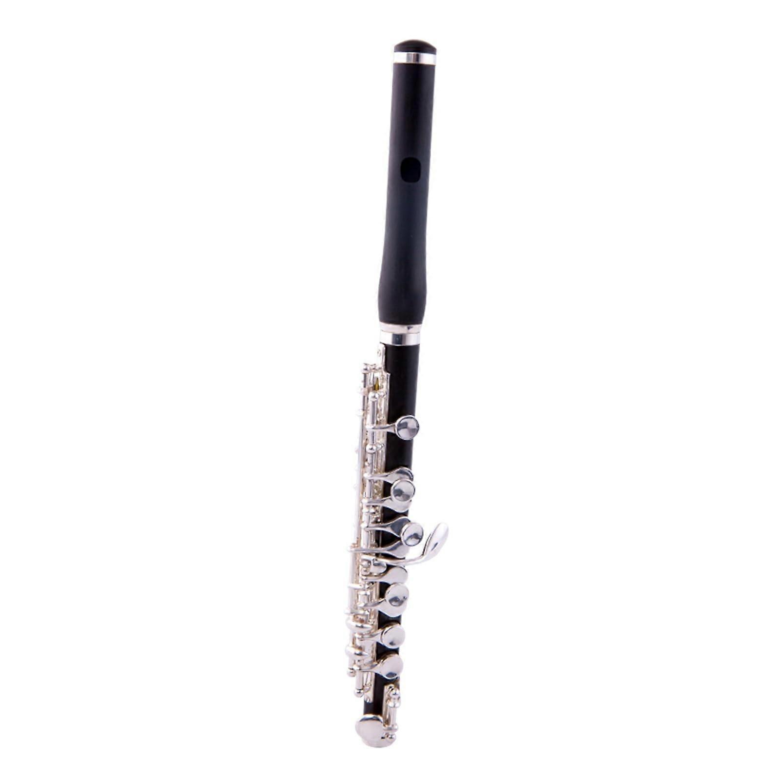 Ebony C Key Piccolo Flute with Professional Tone Accuracy for Beginner and Performance Use