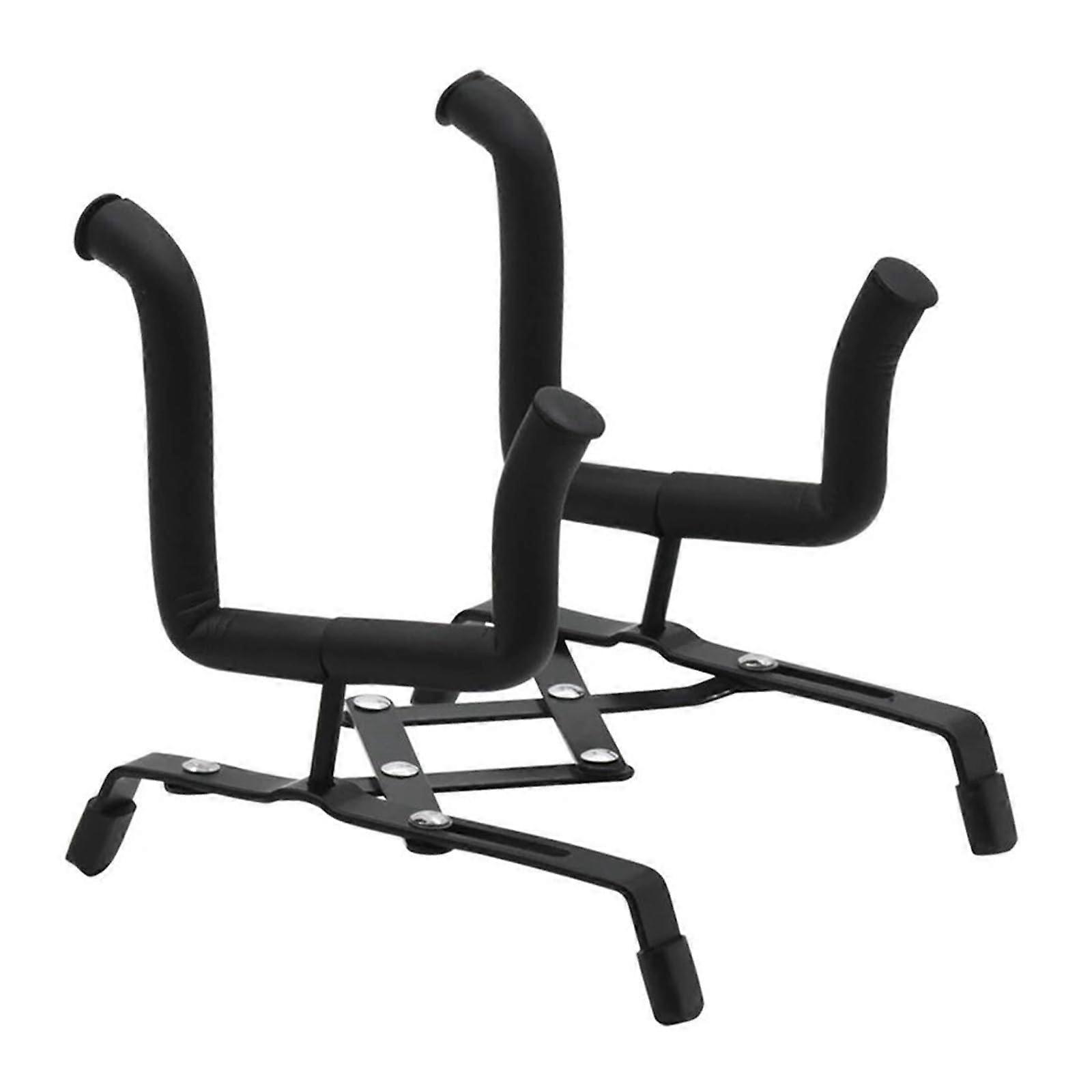 Violin Stand with Secure Metal Support, Foldable Adjustable Holder for Display, Practice and Performance