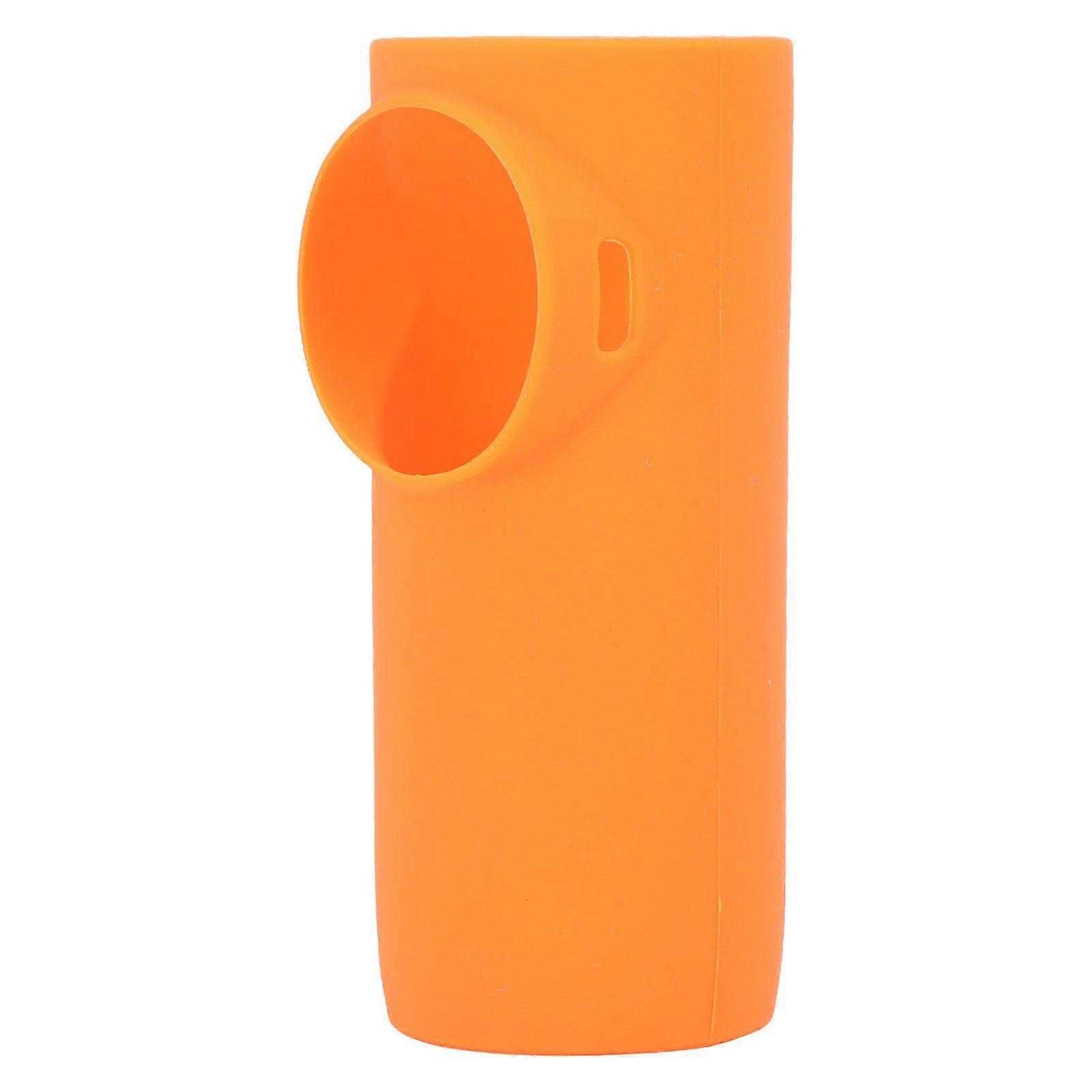 Camera Stabilizer Handle Cover Silicone Durable Camera Stabilizer Handle Shell Compatible With Insta360 FLOW Orange