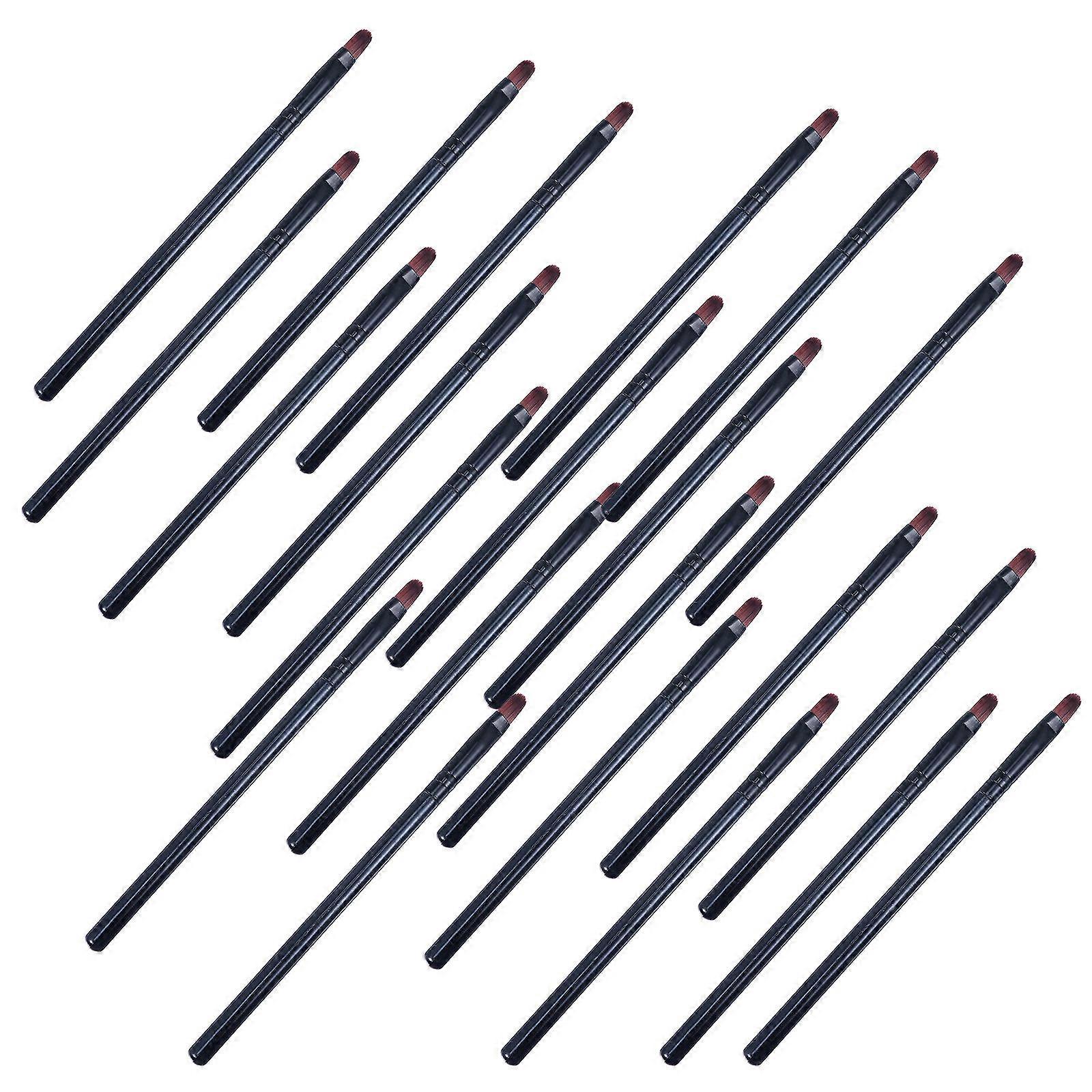 Black Lip Brush Makeup Tool Multi-Function Lipstick Applicator 200Pcs