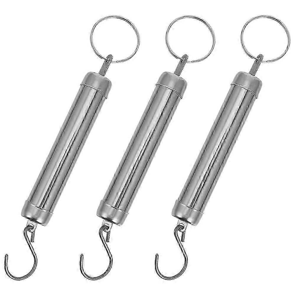 Mechanical Spring Handheld Scale,3 Pcs