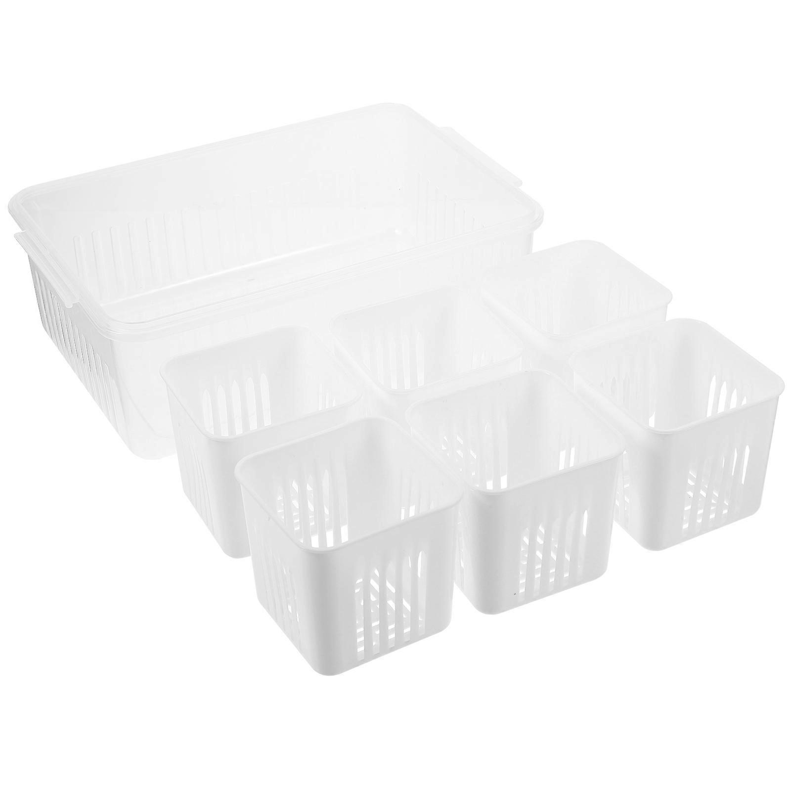 Meal Prep Containers Reusable Fridge Food Storage Container with Partition