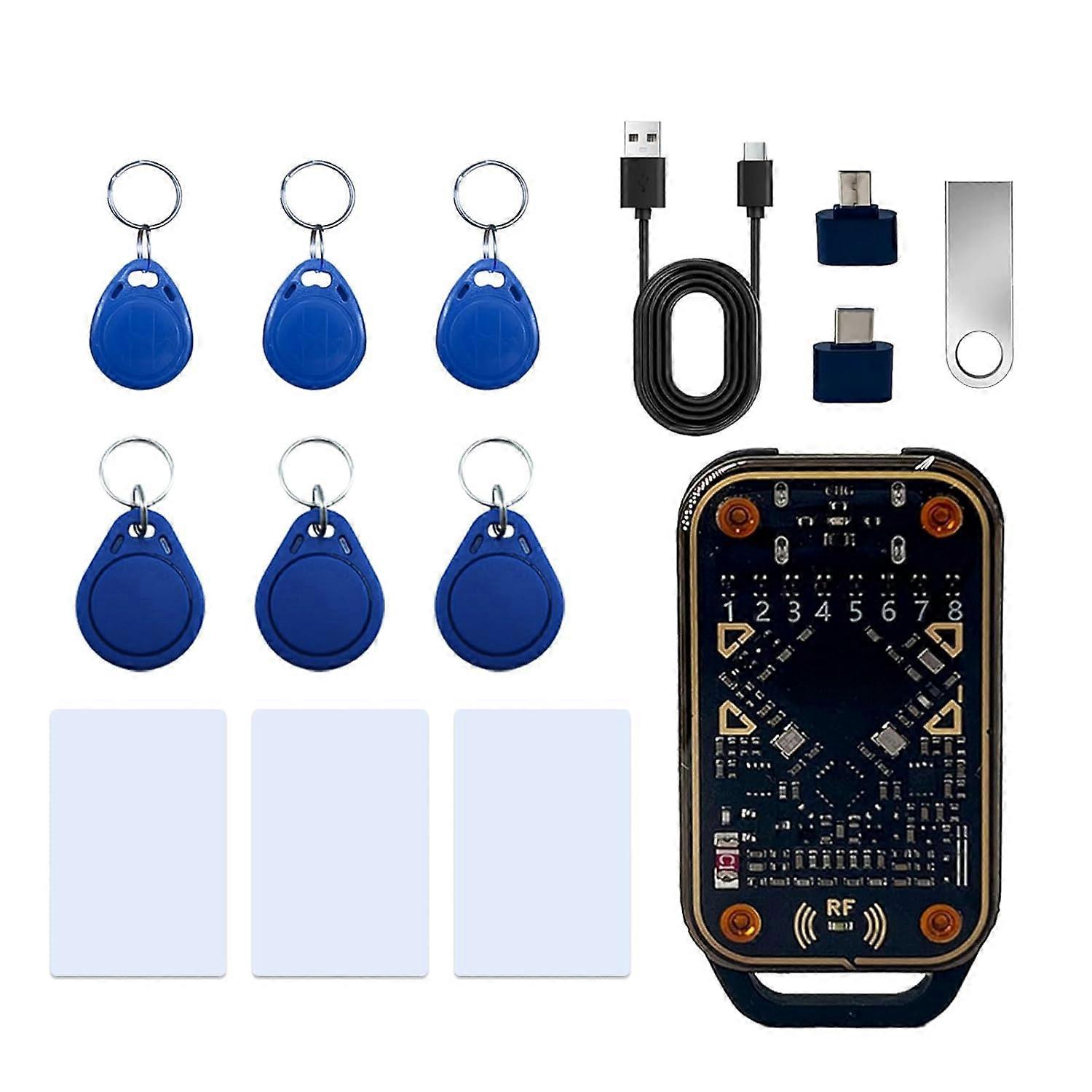 Reader Writer (Full Function  Emulator  Writer Copier Smart Card Duplicator Multiple ID IC Cards Replacement Convenient  Key Fob Solution for Access