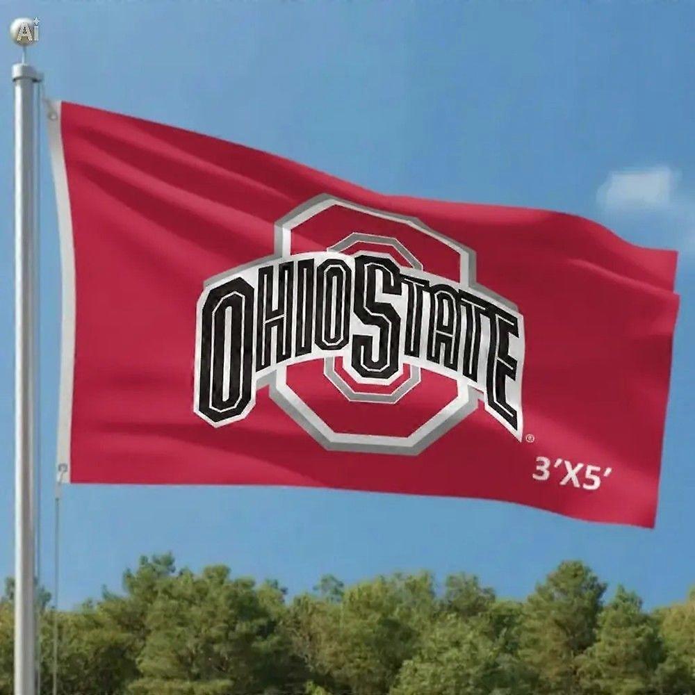 Ohio State University Buckeyes Flag Multiple sizes
