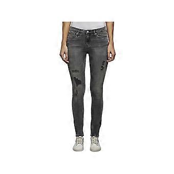 Jeans Calvin Klein Rise skinny Femme Gris