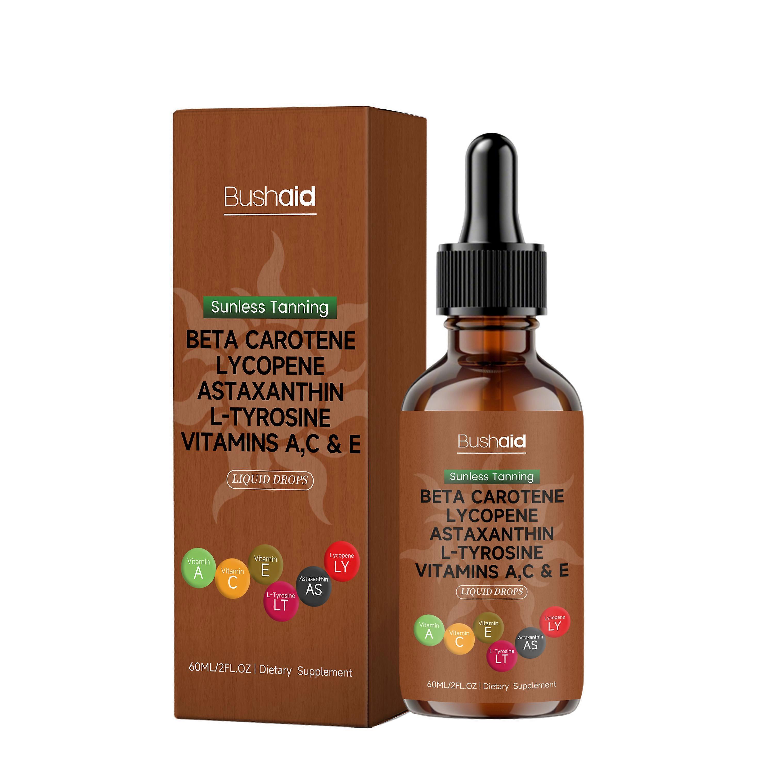 Tanning Drops, 2pcs Body Care Solution