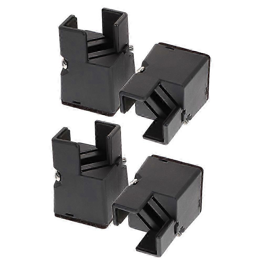 Furniture Bed Risers 4Pcs Adjustable Bed Risers for Heavy Duty Use