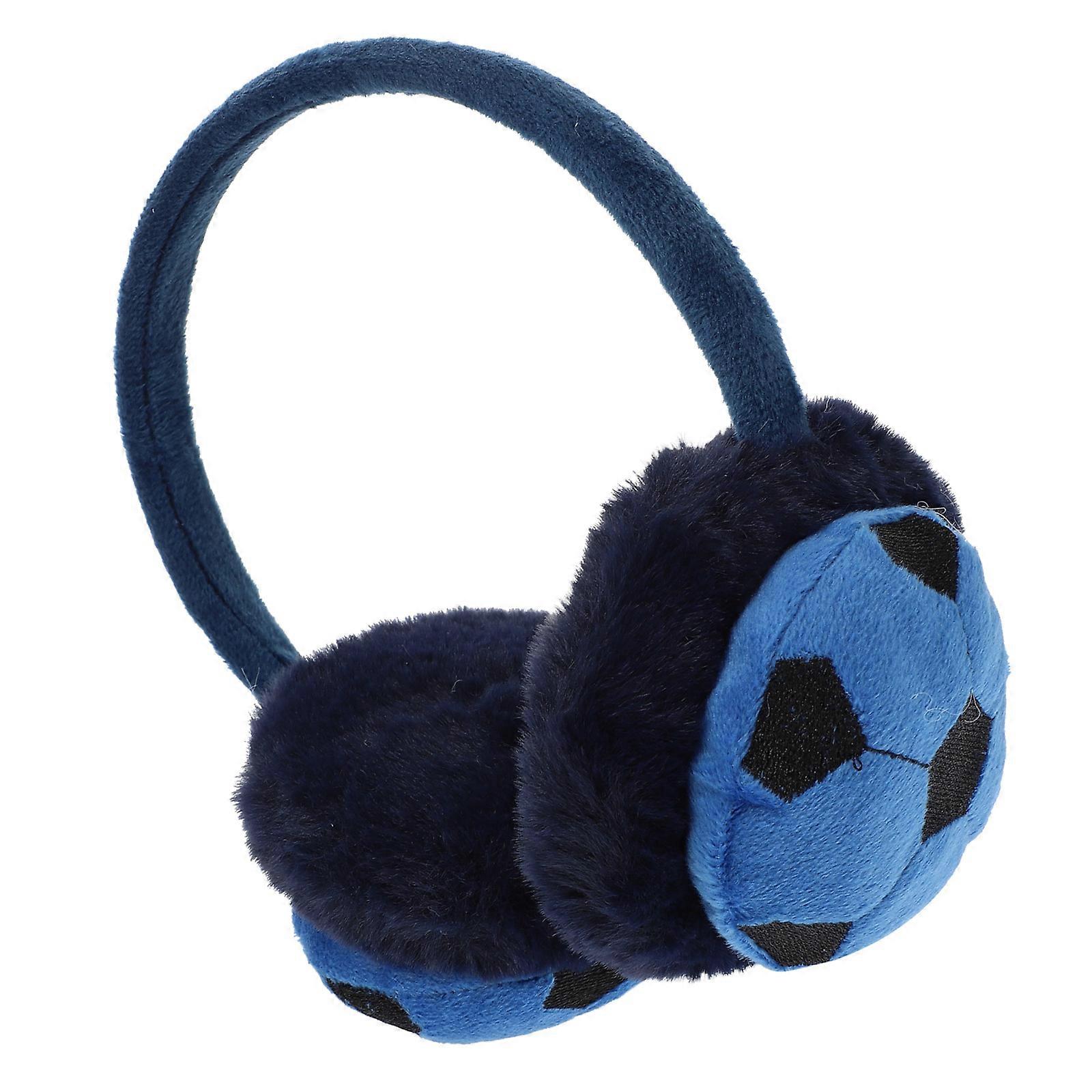 1pc Three-dimensional Soccer Shape Earmuff  Winter Ear Protective Cover