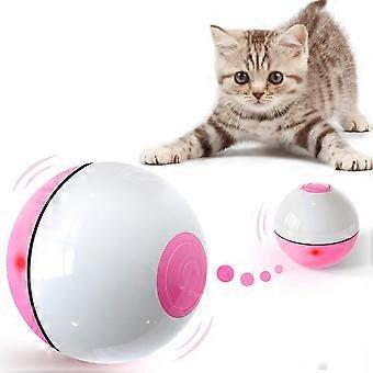 Interactieve Kattenspeelbal (4e generatie) Wicked Ball voor binnenkatten Volwassen, Auto 360 zelfroterend en USB oplaadbaar met LED rood licht speelgoed voor kat kitten