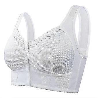 Sutiã Evybliss, Sutiã Moona - Sutiã Respirável com Fechamento para Idosos 40 branco