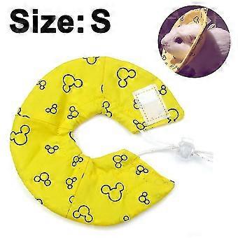 Hamster Neck Brace, Soft Small Pet Collar Adjustable Plastic Buckle