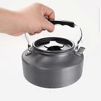 Dww-1.1L udendørs tekande, campingkedel i aluminium med korrosionsbestandig kop i rustfrit stål, servicesæt til camping, picnic og vandreture