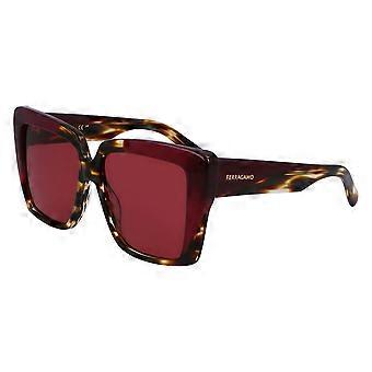 Salvatore Ferragamo SF 1060SN Asian Fit 215 Full Rim  Women Cat Eye Sunglasses UV3 Original