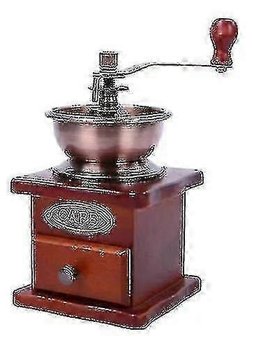 Manual Coffee Grinder, Retro Coffee Bean Hand Grinder