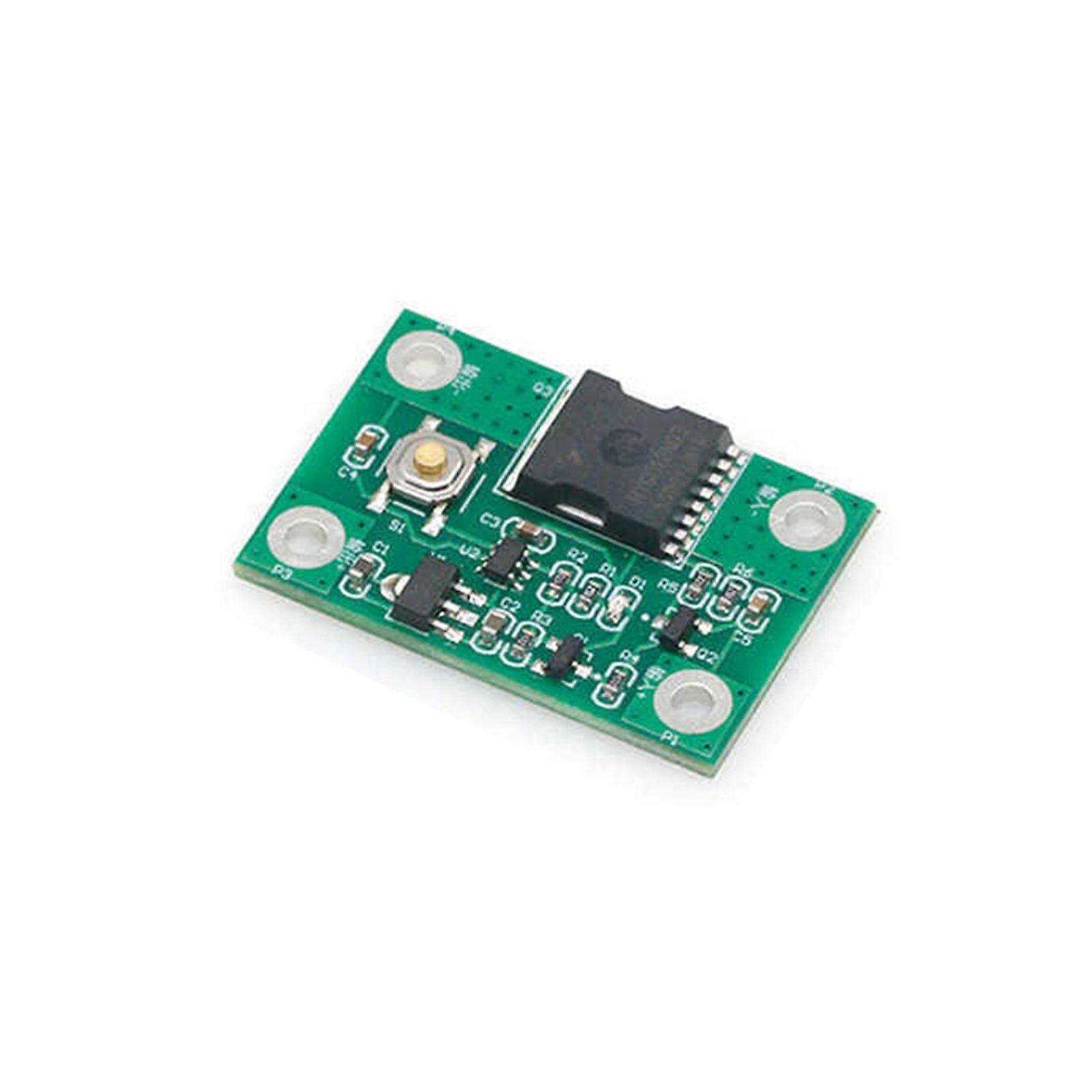 Electronic Latching Control Board 70A 5-24V Button Module for Equipment Power Wiring, Mounting Holes, and Board Labels Multicolor
