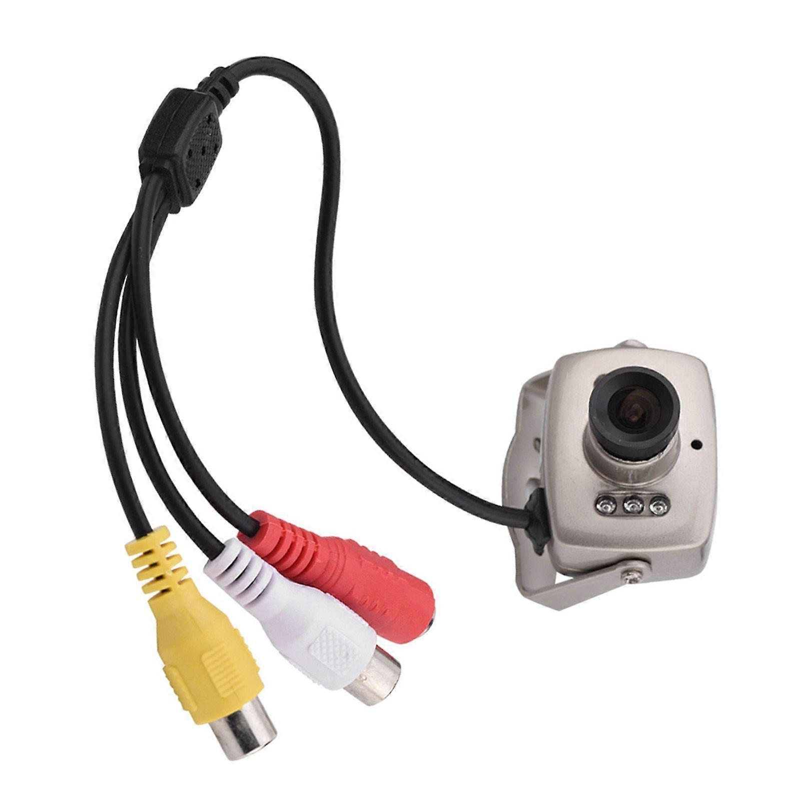 Mini 6LED Wired CMOS CCTV Security Camera Night Vision Digital Video Camera PAL