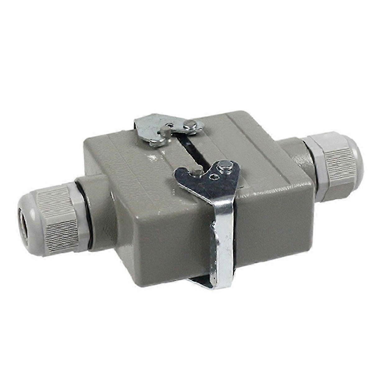 HDC-HE-24 Core Rectangular Heavy Duty Connector compatible withDocking Waterproof Socket Connector compatible withAerospac