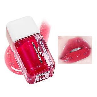 Lipgloss met hydraterende glans en voedende aardbeienolie voor droge lippen, 3 ml