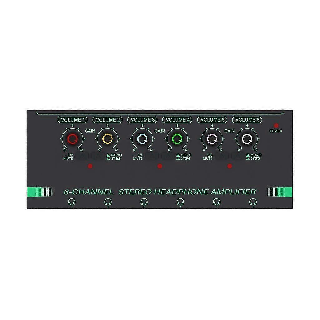 Type-c Powered Mini Headphone Amplifier with Earphone Splitter